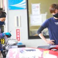 山崎智也選手&岡崎恭裕選手