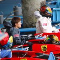 新田 雄史選手&羽野 直也選手&竹井 奈美選手