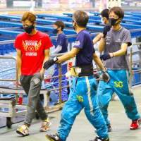 石野 貴之選手&太田 和美選手&篠崎 元志選手